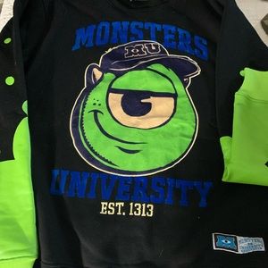Monster’s university sweatshirt